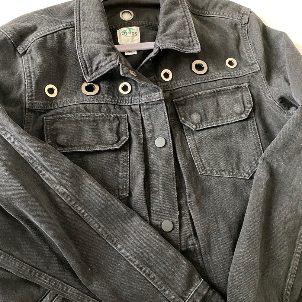 Guess Black Denim Jacket